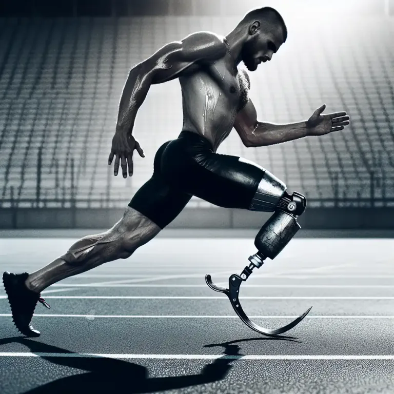Visual representation of "prosthetic" - An artificial body part, such as a leg, a heart, or a breast, which is used to replace one that is missing.