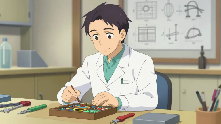 Visual representation of "expert" - A person who has a lot of knowledge about a specific subject
