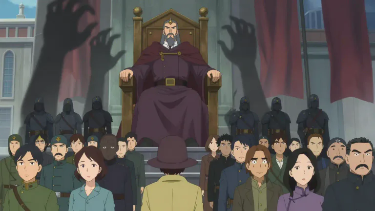 Visual representation of "totalitarian" - Relating to a system of government that is controlled by one person or a small group who have complete power.