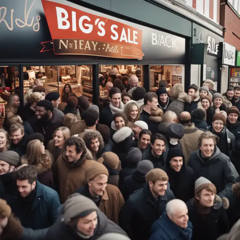 Visual representation of "friday" - The shopping day after the American holiday of Thanksgiving