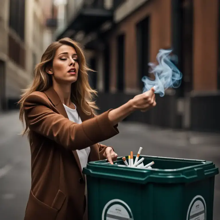 Visual representation of "forsake" - To stop doing or using something.