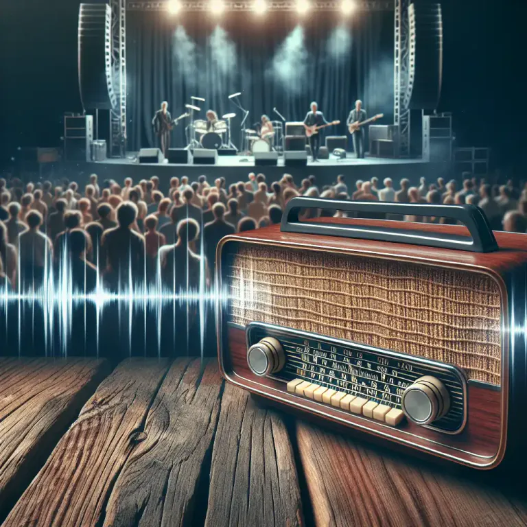 Visual representation of "promo" - In radio and broadcasting, a short audio piece that promotes a radio station, a radio program or an upcoming event