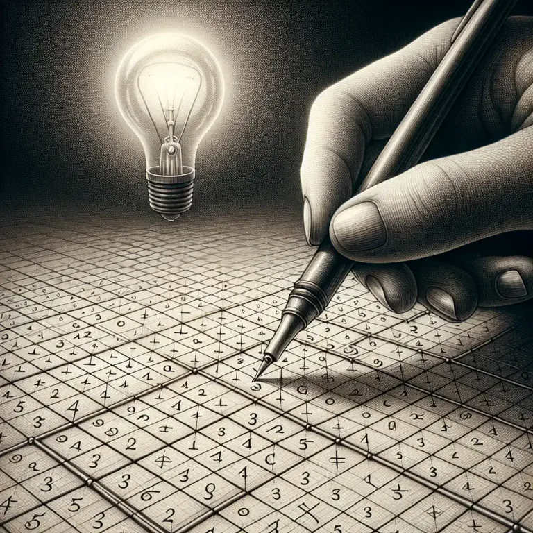 Visual representation of "determinate" - In mathematics, a determinant is a value that can be calculated from the elements of a square matrix