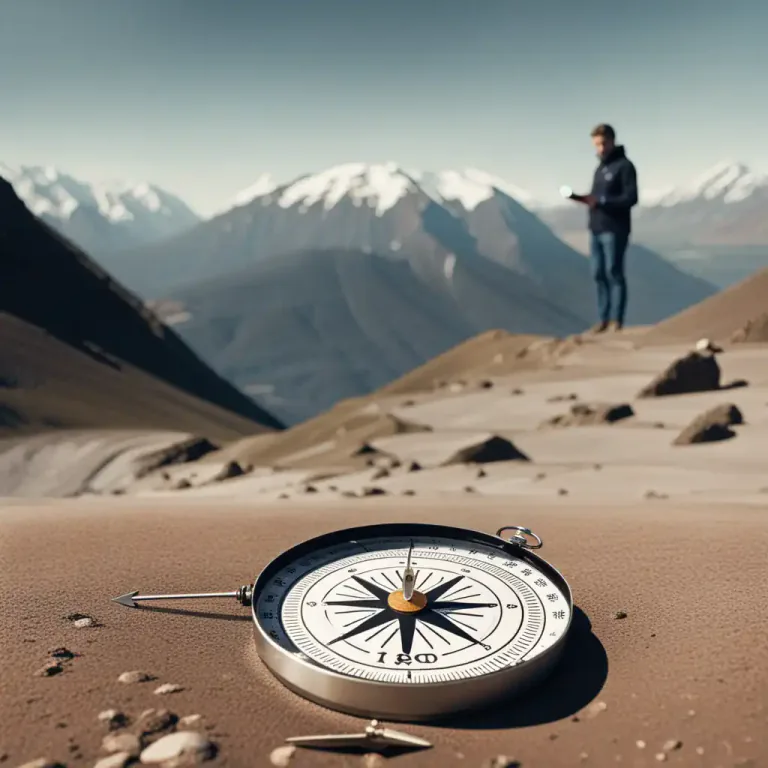 Visual representation of "azimuth" - In geography, it is the direction of a place or object from your location, usually given in degrees from north or south.
