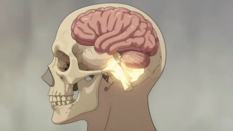 Visual representation of "occipital" - Relating to the occiput or the back part of the skull.