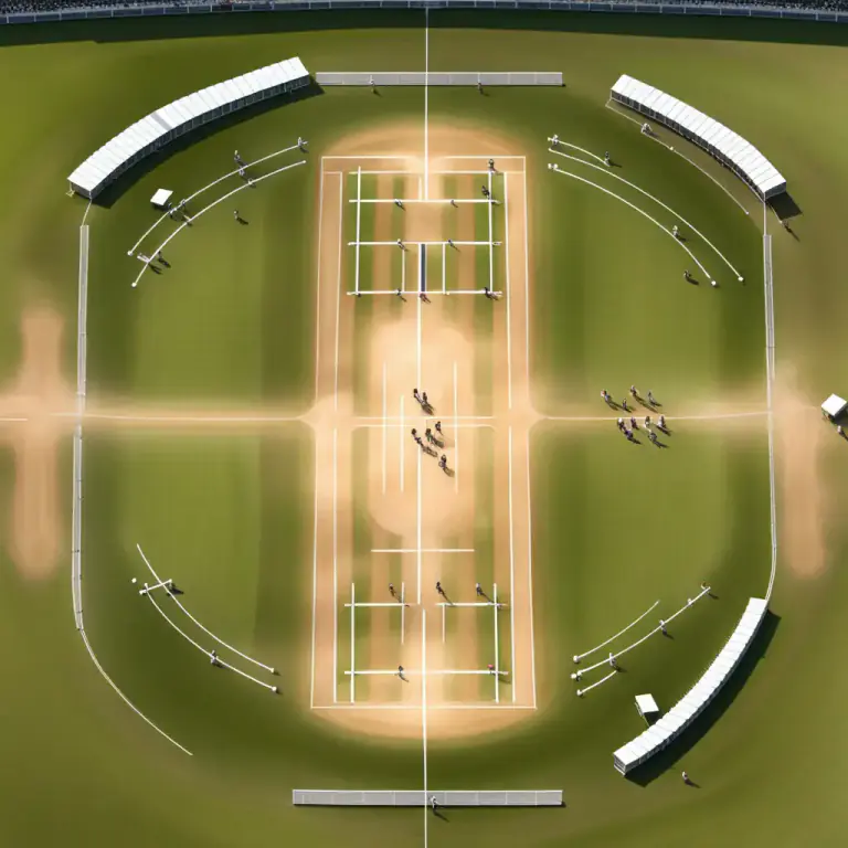Visual representation of "follow on" - In cricket, to make the team that batted second bat again because they did not score enough runs.