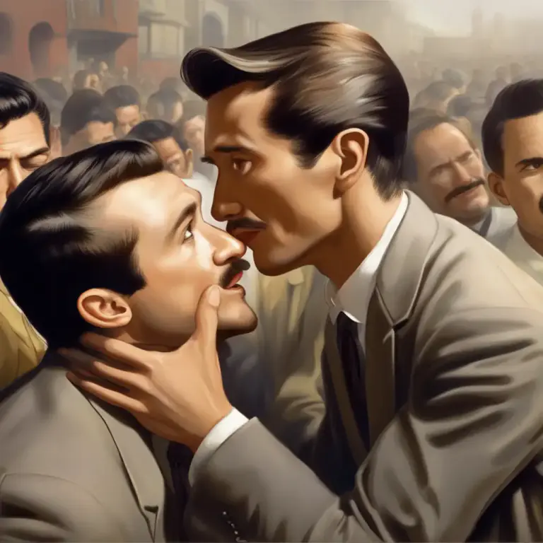 Visual representation of "have a big mouth" - To speak without thinking or discretion, often sharing secrets or private information