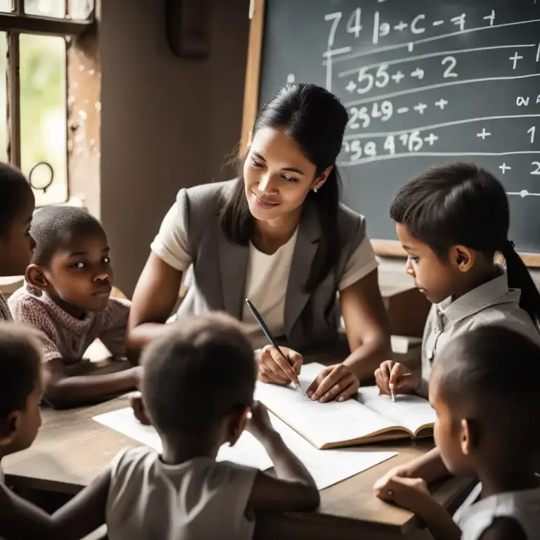 Visual representation of "tutor" - To teach someone as a tutor