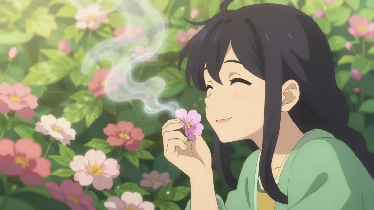 Visual representation of "odoriferous" - having a strong smell; typically a pleasant one.