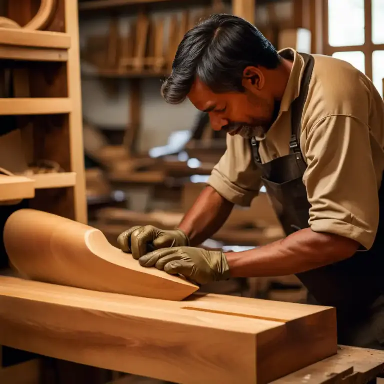 Visual representation of "laurel" - A type of hardwood that's often used in woodworking.