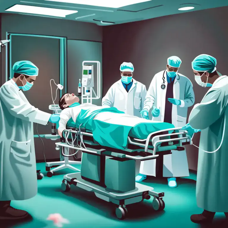 Visual representation of "donor" - A person who provides blood or a part of their body to help someone who is ill