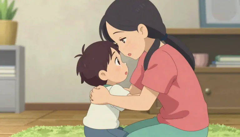 Visual representation of "mama" - A child's word for mother