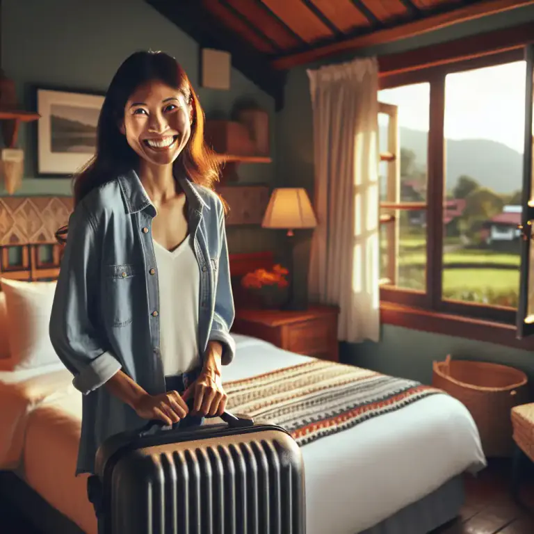 Visual representation of "lodger" - A person who temporarily stays in a lodging house or inn.