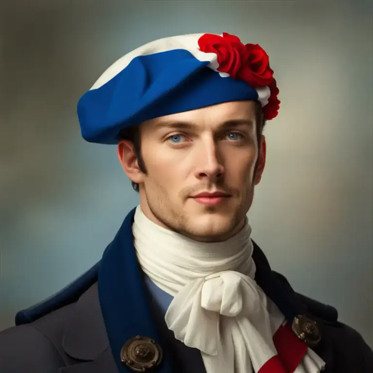Visual representation of "french" - A person from France is called a French.