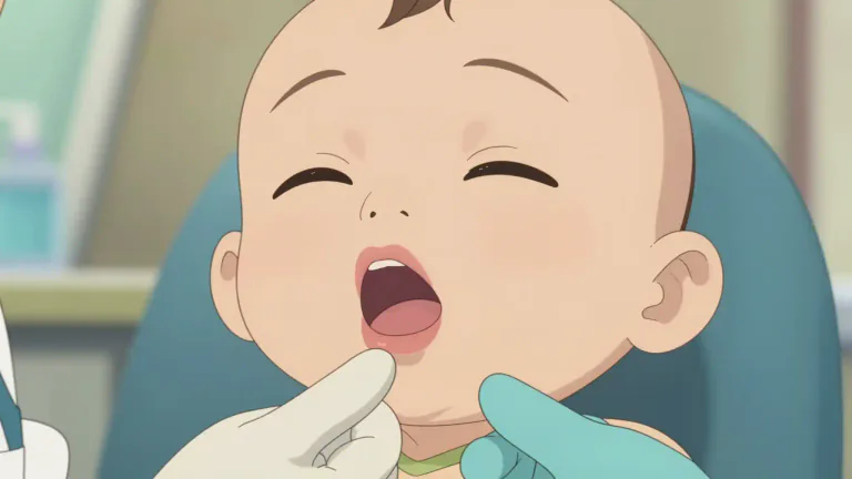 Visual representation of "cleft" - A condition where the upper lip or roof of the mouth is split.