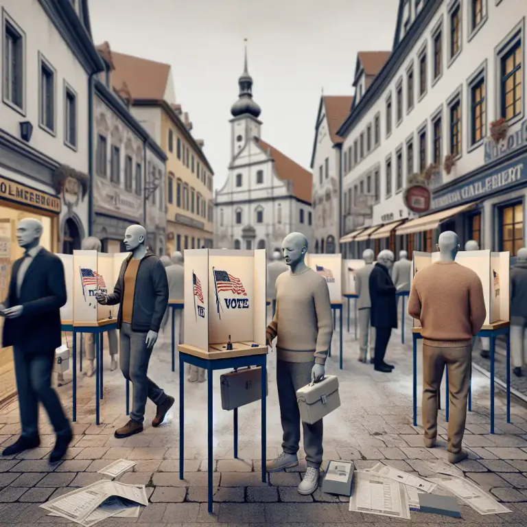 Visual representation of "absenteeism" - The failure to do something that must be done, especially failing to use a right to vote.