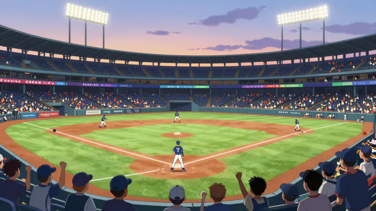 Visual representation of "homestand" - A sequence of games played at a team's home stadium or arena.