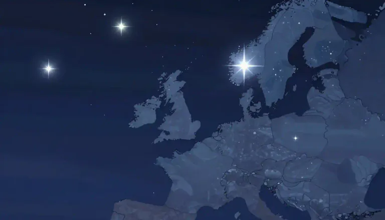 Visual representation of "twinkle" - shine with a gleaming light that changes constantly