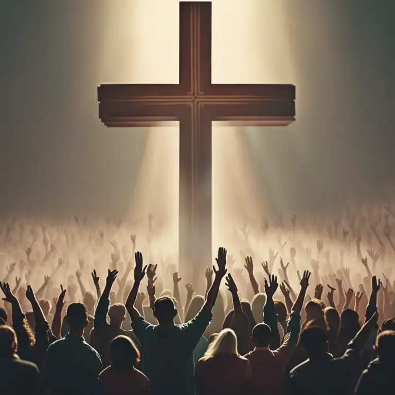 Visual representation of "evangelical" - A person who follows the evangelical Christian movement