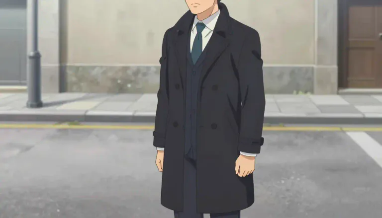 Visual representation of "chesterfield" - A type of long formal coat that is typically worn by men, often associated with business attire.