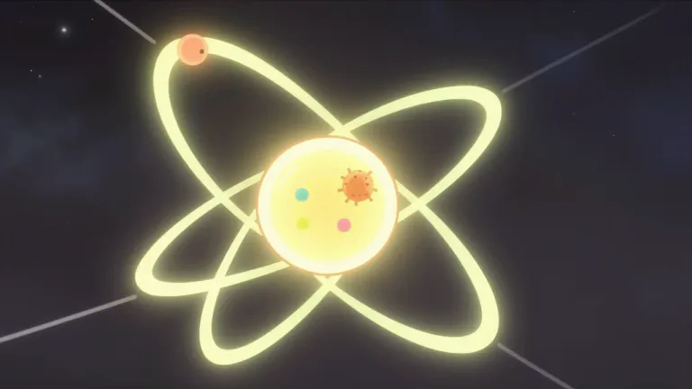 Visual representation of "fermion" - A fermion is a particle that follows Fermi-Dirac statistics and is subject to the Pauli exclusion principle.