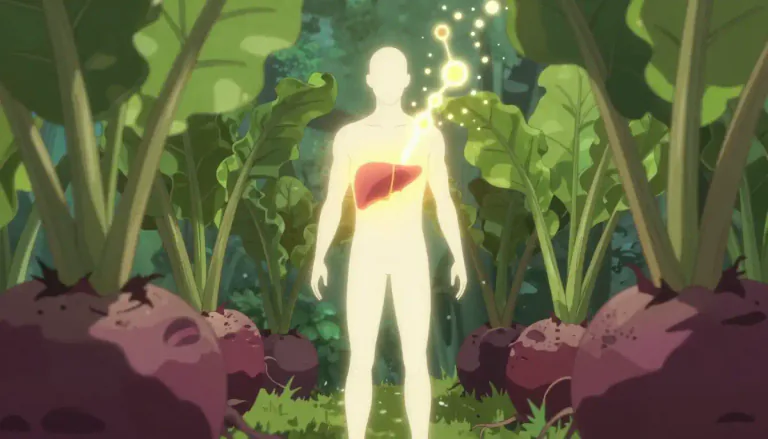 Visual representation of "betaine" - A compound occurring in sugar beets and other plants, used in the body as a methyl donor in various metabolic processes.