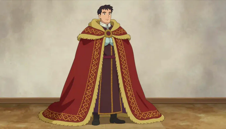 Visual representation of "garbed" - To dress or cover with clothing