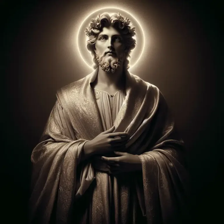 Visual representation of "anthropomorphism" - The doctrine or belief that God or gods have a human form and possess human characteristics such as gender and emotions.