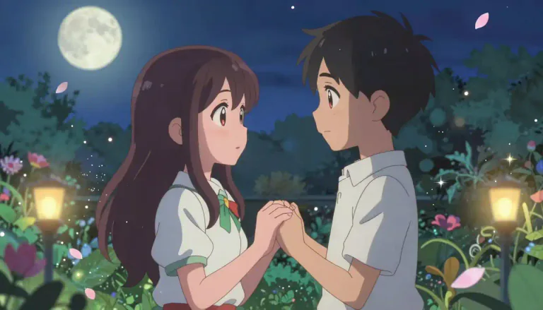 Visual representation of "romantically" - In a way that is connected to love or to a sexual relationship