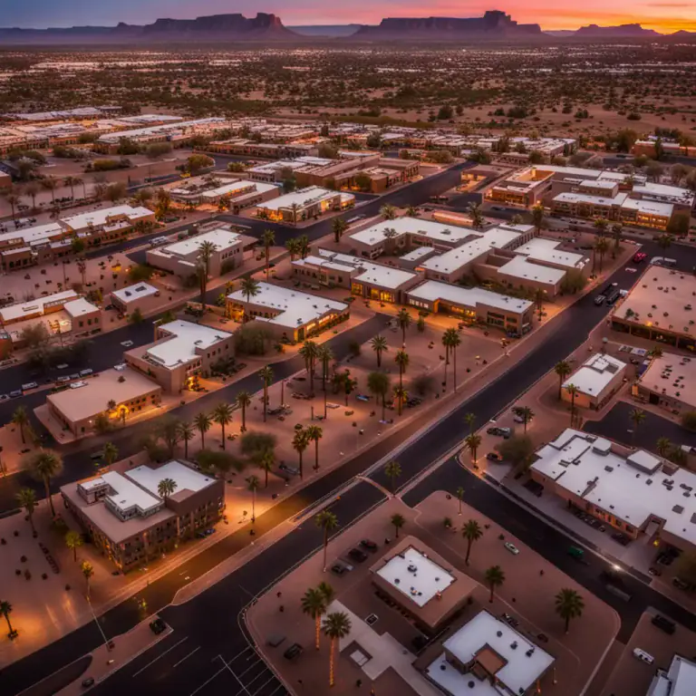 Visual representation of "mesa" - A city in Arizona, United States