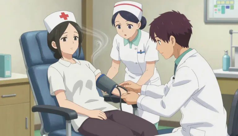 Visual representation of "hypotension" - A medical condition in which a person's blood pressure is lower than the usual range.