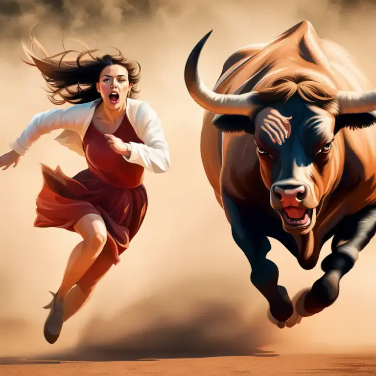 Visual representation of "as fast as your legs can carry you" - To run, or move very quickly