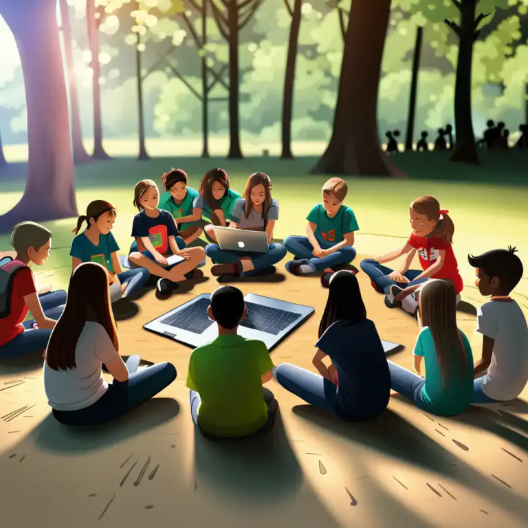 Visual representation of "summer" - A place where children can go to enjoy organized activities while they are on summer vacation
