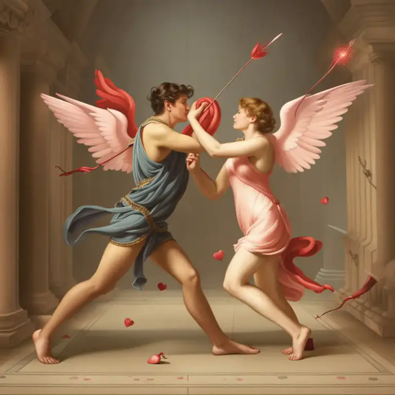 Visual representation of "cupid" - Cupid is also sometimes used generally to mean love or the power of love.