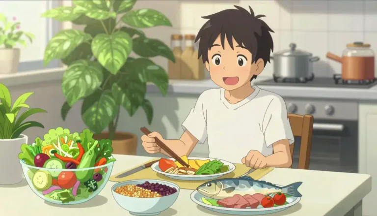 Visual representation of "vegetarianism" - The practice of not eating meat or fish, only plants