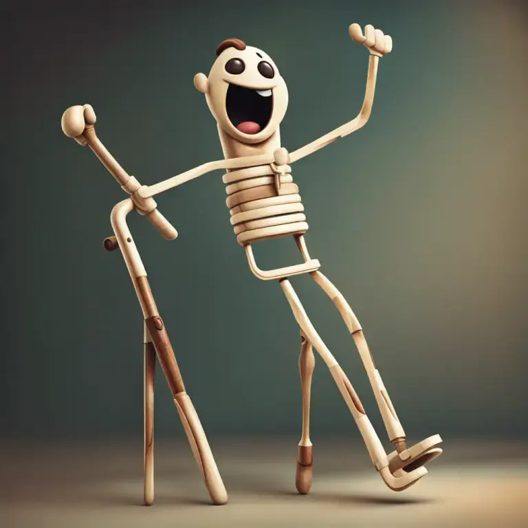 Visual representation of "rebound" - A quick recovery after suffering from something bad.