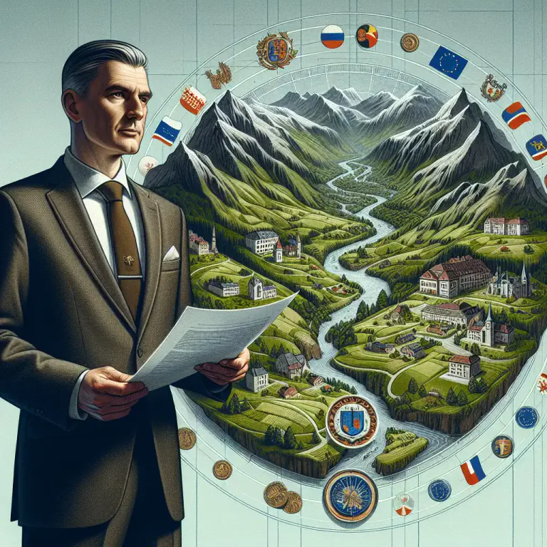 Visual representation of "trusteeship" - A system by which a country maintains oversight over a dependent territory