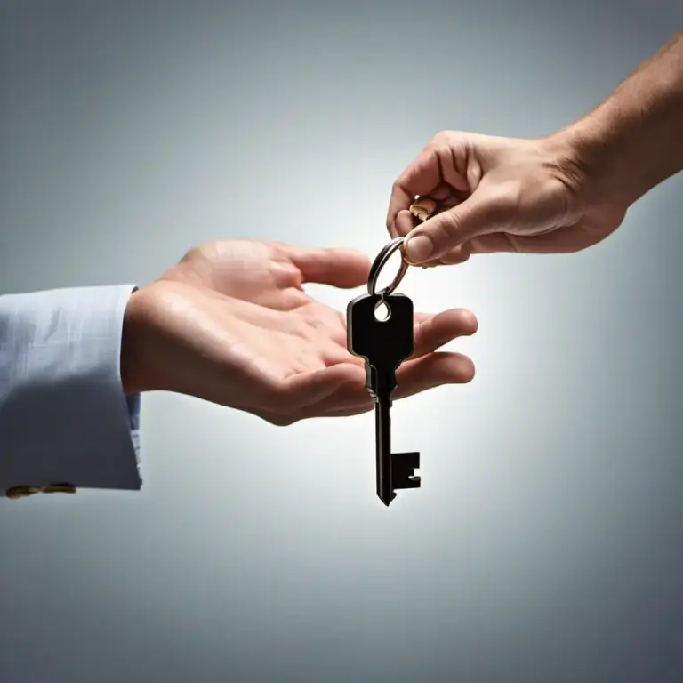Visual representation of "be in the gift of somebody" - To be in someone's control to give or grant as they please