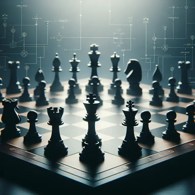 Visual representation of "fen" - An initialism for Forsyth-Edwards Notation, a standard notation for describing a particular board position of a chess game