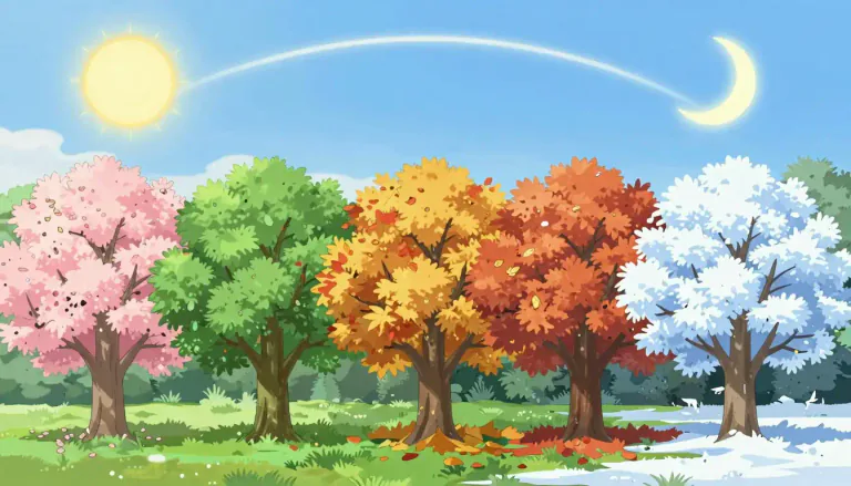 Visual representation of "twelvemonth" - A period of time that lasts for one year