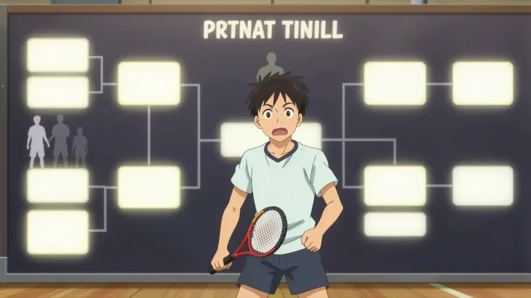 Visual representation of "quarterfinalist" - A contestant who is one of the top competitors in the quarterfinal round of a competition.