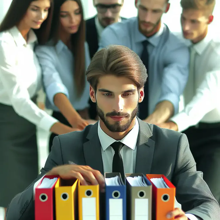 Visual representation of "organizational" - Creating or following a systematic way to arrange things or tasks.