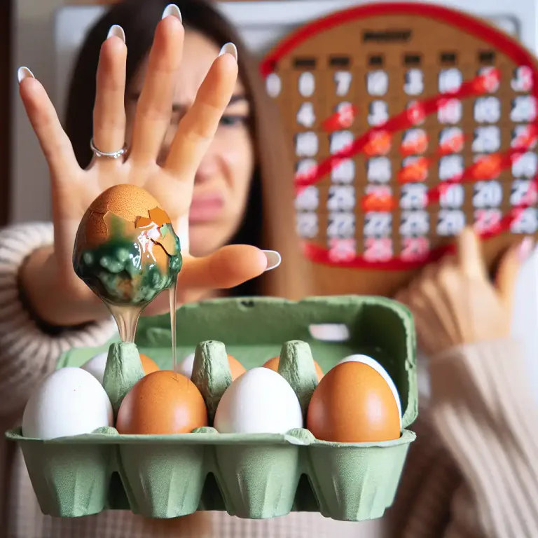 Visual representation of "addle" - To become rotten or spoiled (usually used in reference to eggs)