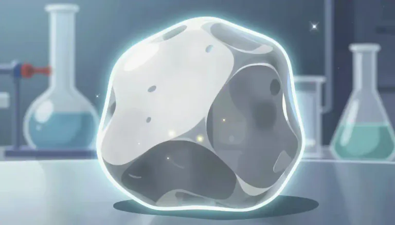 Visual representation of "samarium" - A silver-white metallic element, part of the lanthanide series on the periodic table, often used in scientific research and technology.