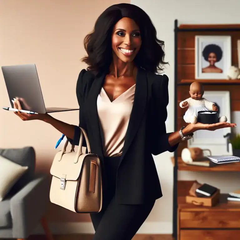 Visual representation of "womanliness" - The state or quality of being a woman as distinct from a man.