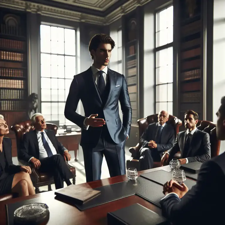 Visual representation of "gravitas" - A strong and powerful presence or bearing.