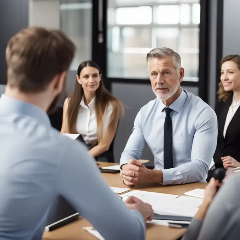 Visual representation of "patriarchal" - Relating to or characteristic of a man who is the head of a family or group.