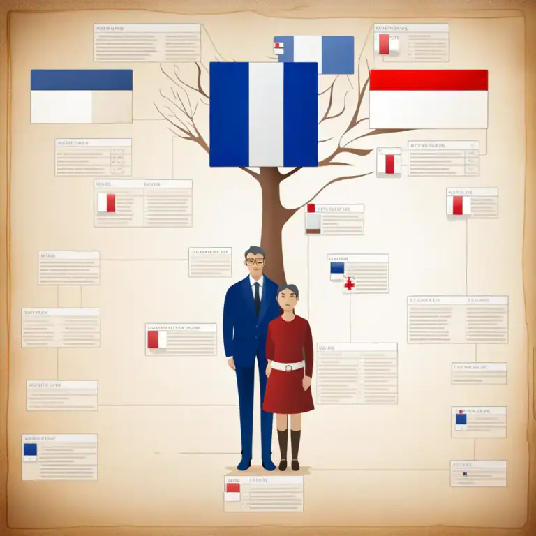 Visual representation of "extraction" - Lineage or ancestry.
