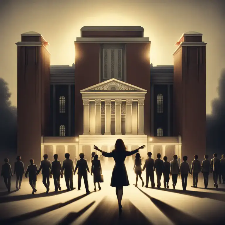 Visual representation of "show the way" - To lead or guide someone to a particular place