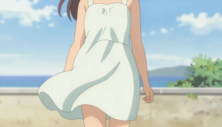 Visual representation of "sundress" - A light, loose, sleeveless dress, ideal for wearing in warm weather, mostly during summer.
